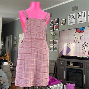 Pink Overall Dress- Girls size XL (14/16) $7